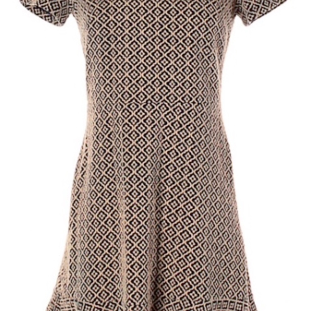 Ann Taylor Loft Geometric Print Dress